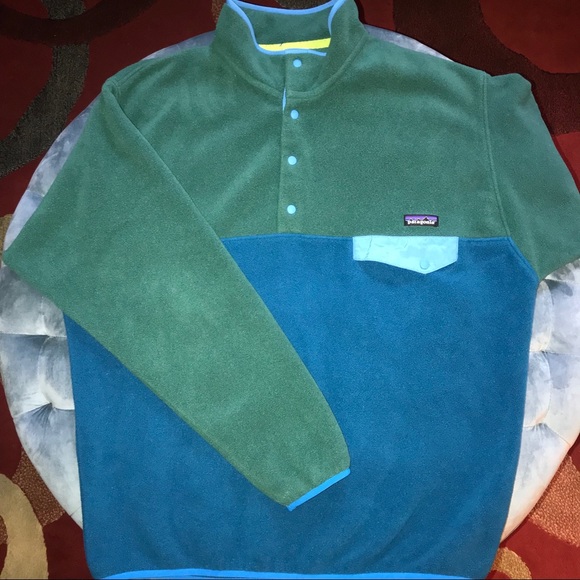 Patagonia Synchilla Snap Fleece Blue 